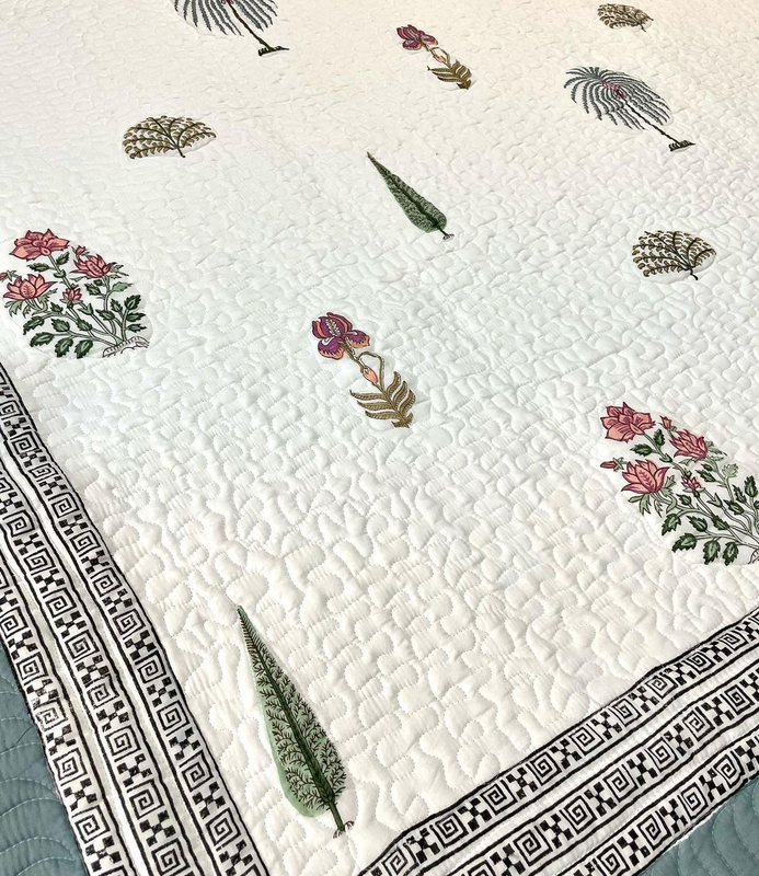 Bedcover Cum Comforter With 2 Pillow Covers 