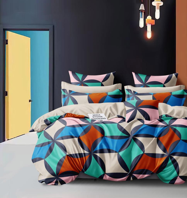  Ferrari Polycotton Printed Double Bedsheet with two pillow cover ( 90"X100")