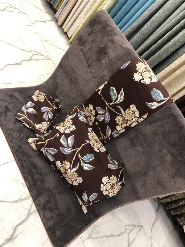 UPNEJA V HANDLOOM Prime Polycotton Printed Double Bedsheet with two pillow cover ( 90"X100")